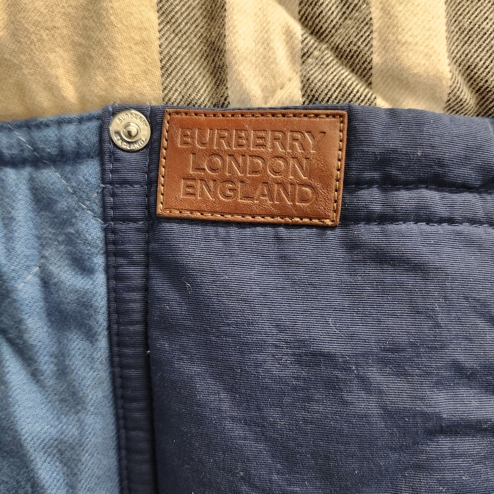 Burberry Patchwork Quilted Jacket - Blue, Black, … - image 3